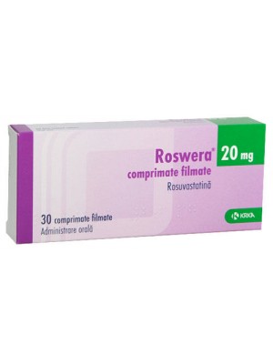 Roswera 20 mg. 30 tablets